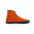 Right side of orange Tabi Shoes " U-ten x FLEECE "