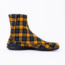 Right side of yellow Tabi Shoes " CHEKER "