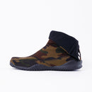 Left side of green Tabi Shoes " MEISAI "