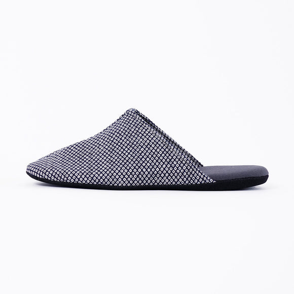 Left side of navy Tabi Slippers " KANOKO "
