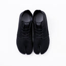 Top view of black Tabi Shoes "SPORTS JOG Ⅱ"